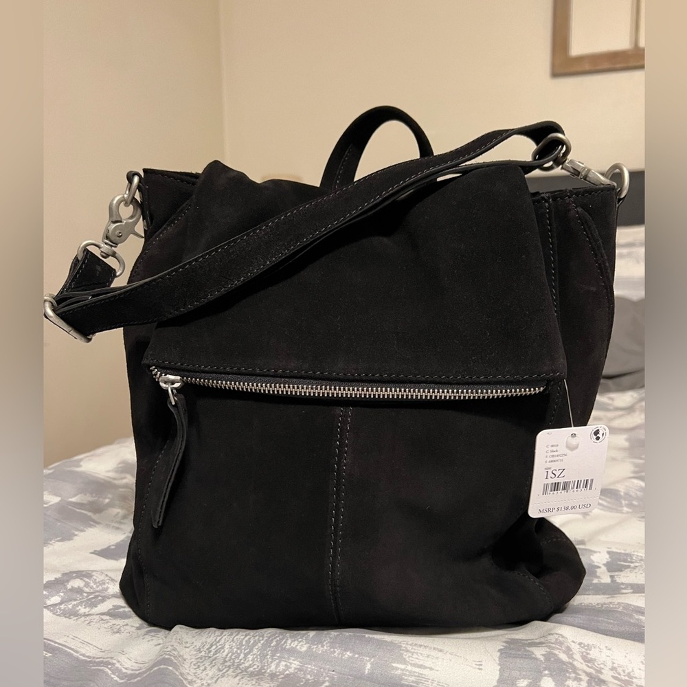 Brand New Free People Suede Backpack